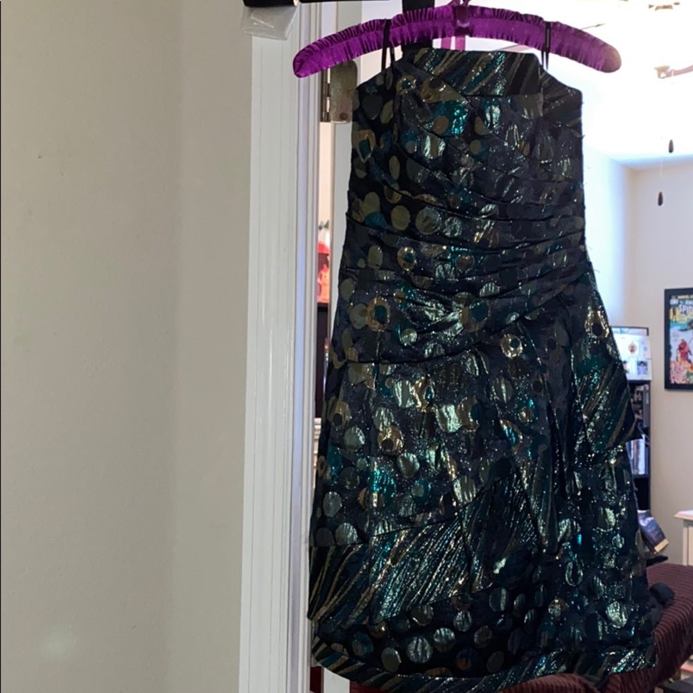 Strapless party dress